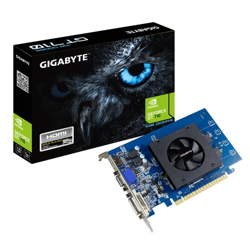 Nouveau : Gigabyte Nvidia GeForce GT710 1Go GDDR5 LP