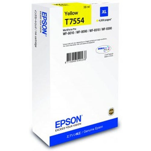 EPSON Cartouche T7554 XL - Jaune