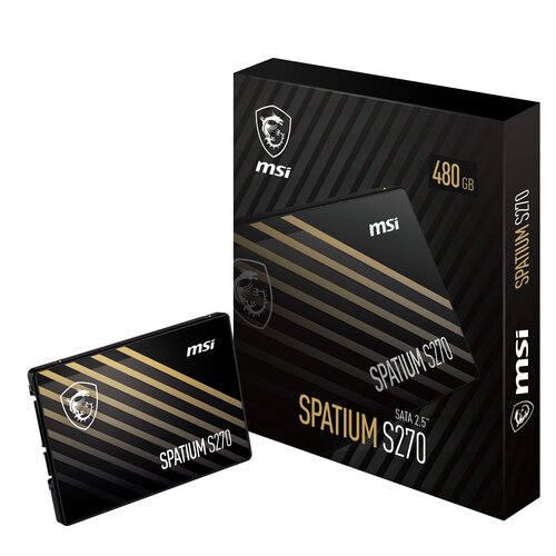 MSI Spatium S270 SSD SATA 480Go 500Mo/s