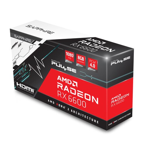 Sapphire AMD Radeon RX 6600 Gaming Pulse 8Go
