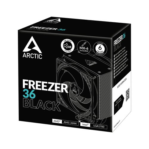 Arctic Freezer 36 Black 2x120mm Push/Pull