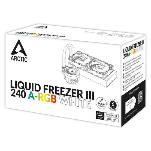 Arctic Liquid Freezer III 240mm A-RGB Blanc