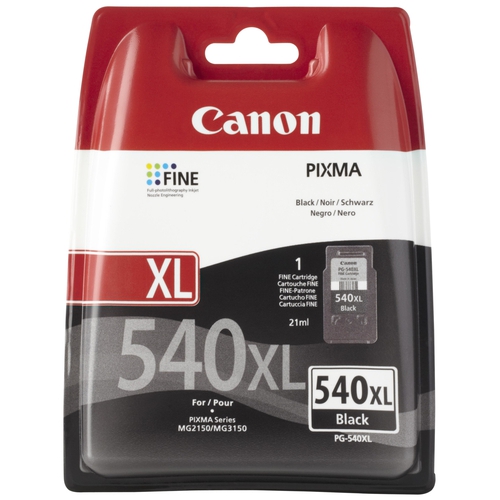CANON Cartouche PG-540 XL - Noir