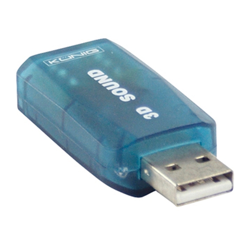 KONIG Adaptateur Audio USB