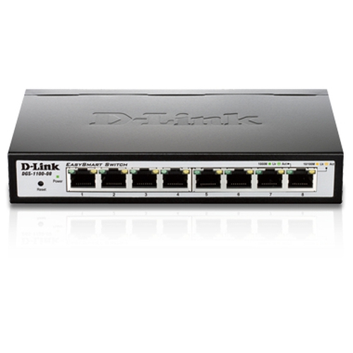 D-LINK DGS-1100-08 8x Ethernet RJ-45 Gigabit
