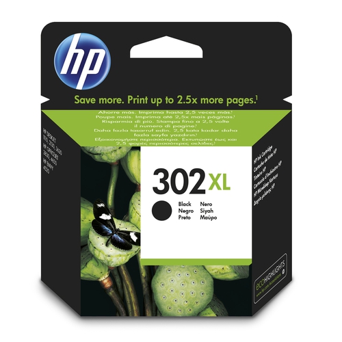 HP Cartouche N° 302 XL - Noir