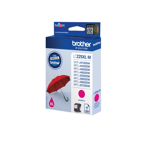 BROTHER Cartouche LC225XLM - Magenta