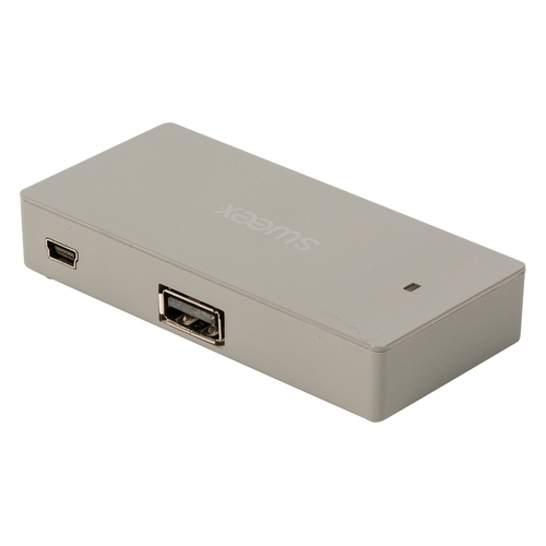 SWEEX - Hub 4 ports - USB 2.0 - Gris