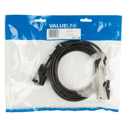 VALUELINE Câble Extension VGA (M) - VGA (F) 5.00m Noir