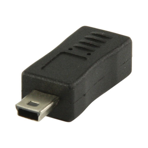 VALUELINE Adaptateur USB 2.0 Mini 5 broches (M) - Micro B (F)