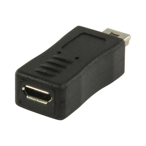 VALUELINE Adaptateur USB 2.0 Mini 5 broches (M) - Micro B (F)