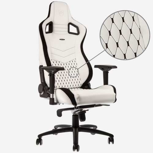 NOBLECHAIRS Epic Gaming Chair - Black/Blanc