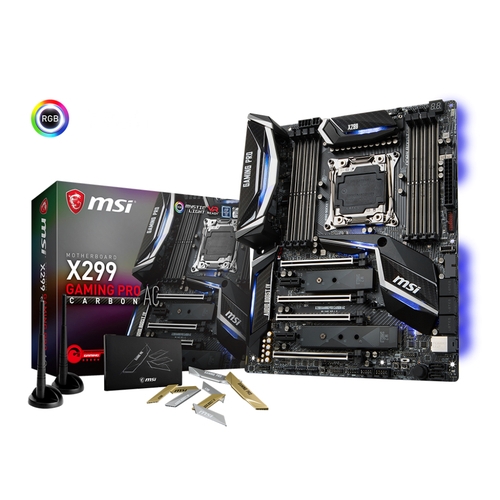 MSI X299 Gaming Pro Carbon AC LGA2066 - DDR4 - ATX