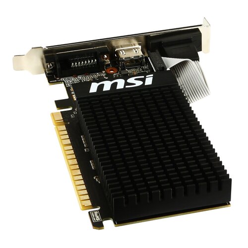 MSI GT710 1GD3H LP  1Go VGA-HDMI-DVI