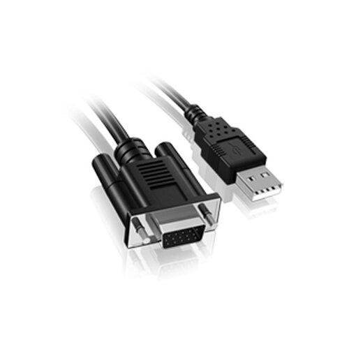 Nedis Adaptateur/Convertisseur VGA+audio (M) - HDMI (F)