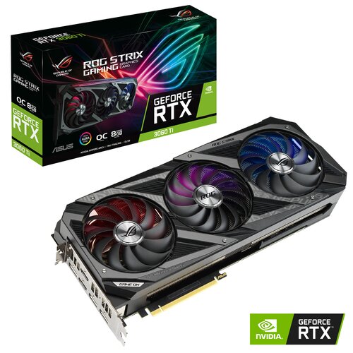 Nvidia GeForce RTX 3060Ti ROG STRIX 8Go 2xHDMI, 3XDP
