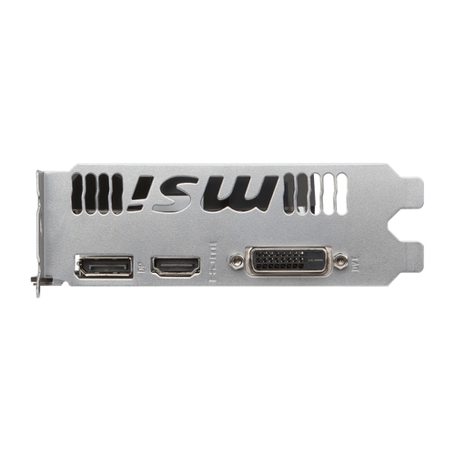 MSI Nvidia GeForce GTX1050-Ti 4GT OC - 4Go - PCI-e 16X - HDMI DVI DP