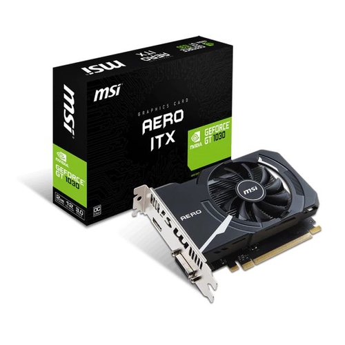 MSI Nvidia GeForce GT1030 Aero ITX 2G OC - 2Go - PCI-e 16X - HDMI DVI