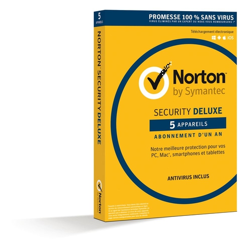 NORTON Security Deluxe 3.0 - 5 appareils