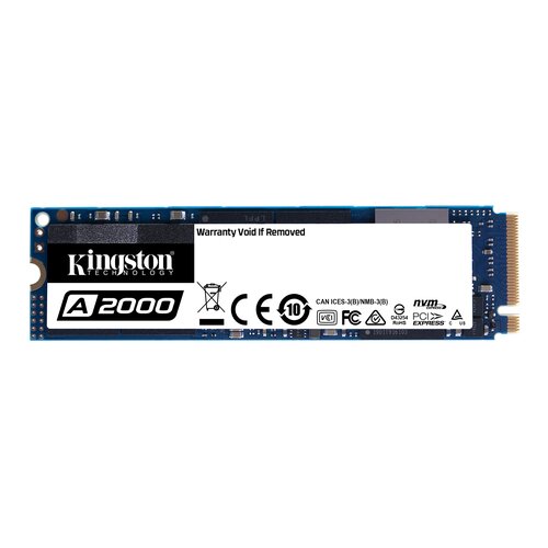 Kingston SSD M.2 Nvme SA2000M8/500G 500Go PCIe-3.0 4X 2200Mo/s