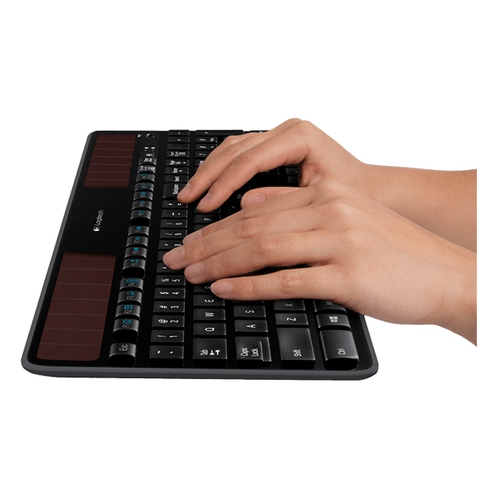 LOGITECH WIreless Keyboard K750 - Clavier solaire - Sans-fil