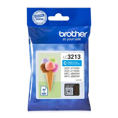 BROTHER cartouche LC3213C - Cyan