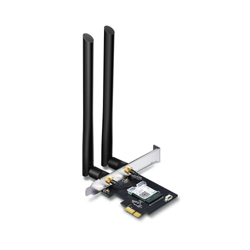 TP-Link Adaptateur WiFi Archer T5E 802.11ac AC1200 + Bluetooth 4.2 Pcie-x1