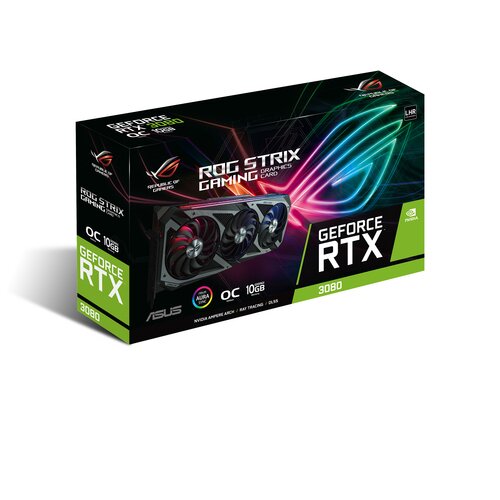 ASUS Nvidia GeForce RTX 3080 Rog Strix OC 10Go LHR
