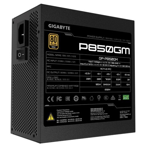 Gigabyte GP-P850GM Alimentation 850W 80+ Gold
