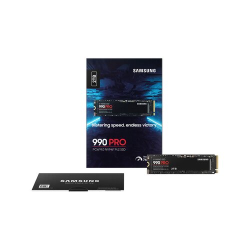 Samsung SSD 990 Pro M.2 Nvme PCIe4.0 2To up to 7450Mo/s