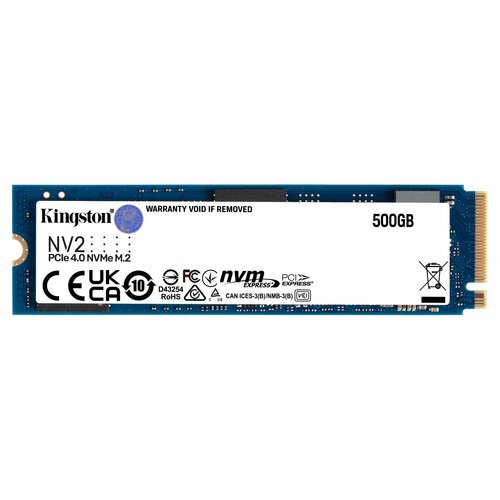 Kingston NV2 SSD M.2 Nvme PCIe 4.0 500Go 3500Mo/s
