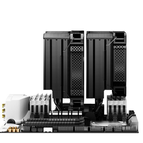 Jonsbo HX7280 Ventirad CPU 250W 2x120mm Black
