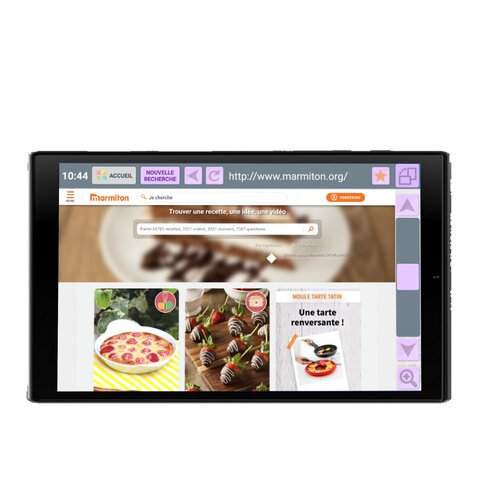 FACILOTAB Tablette L Rubis Wifi, Android 11, 64Go, Etui.