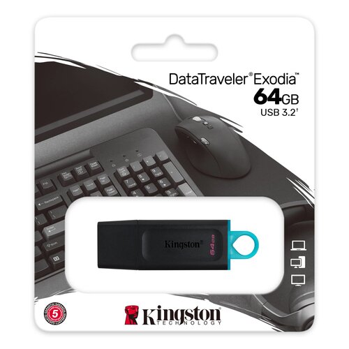 Kingston Datatraveler Exodia 64Gb USB3.2 Gen1