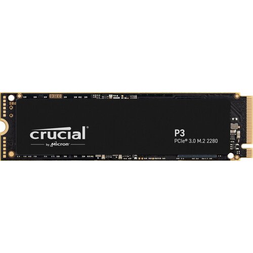 Crucial P3 500Go SSD M.2 Nvme PCIe3.0 x4 3500Mo/s