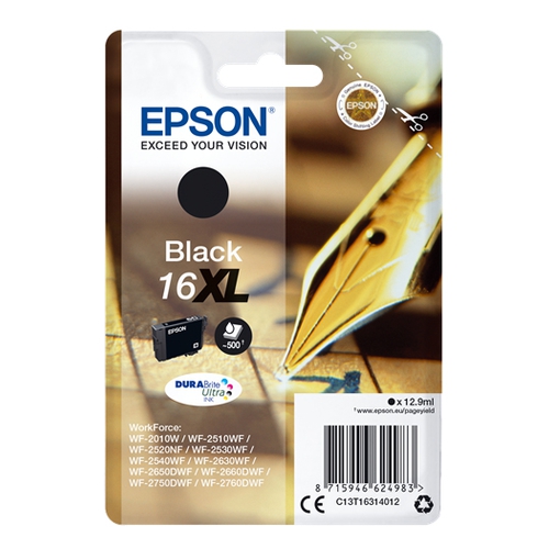 EPSON Cartouche 16 XL - Noir