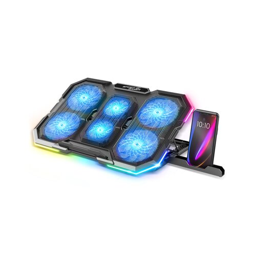 SOG AirBlade 700 Notebook Cooler RGB avec support tel