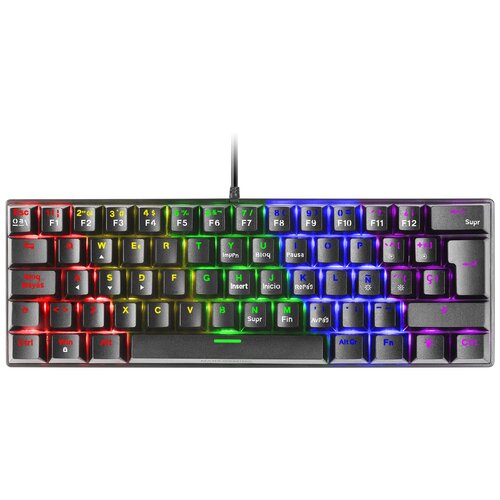Mars Gaming Clavier mecanique 60% Noir switch RED