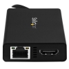 STARTECH Adaptateur multiport USB Type-C - HDMI - Eth Gbe - Audio - USB 3.0