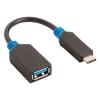 KONIG Adaptateur USB-C (M) - USB 3.0 A (F)