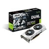 ASUS Nvidia GeForce DUAL-GTX1060-6G - 6Go - PCI-e 16X - 2xHDMI DVI 2xDP