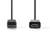 Nedis Câble DisplayPort (M) - HDMI (M)  2.00m