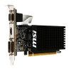 MSI Nvidia GeForce GT710 2GD3H LP - 2Go - HDMI DVI VGA