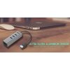 I-TEC Hub USB 3.0  3 Ports + Adaptateur Ethernet Gigabit RJ45
